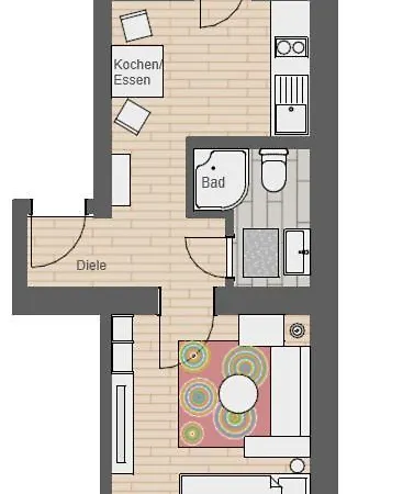 Apartment Frisch Renovierte Abendrot Fuer 2 Personen, Zentral Gelegen Essen
